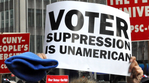 voter suppression is unamerican 12 21