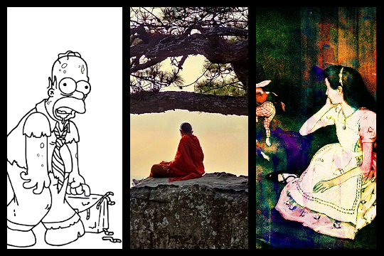 Homer Simpson, the Buddha, and Alive in Wonderland